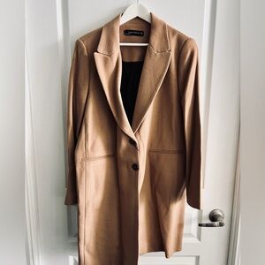 Zara Women's Camel Trench Coat